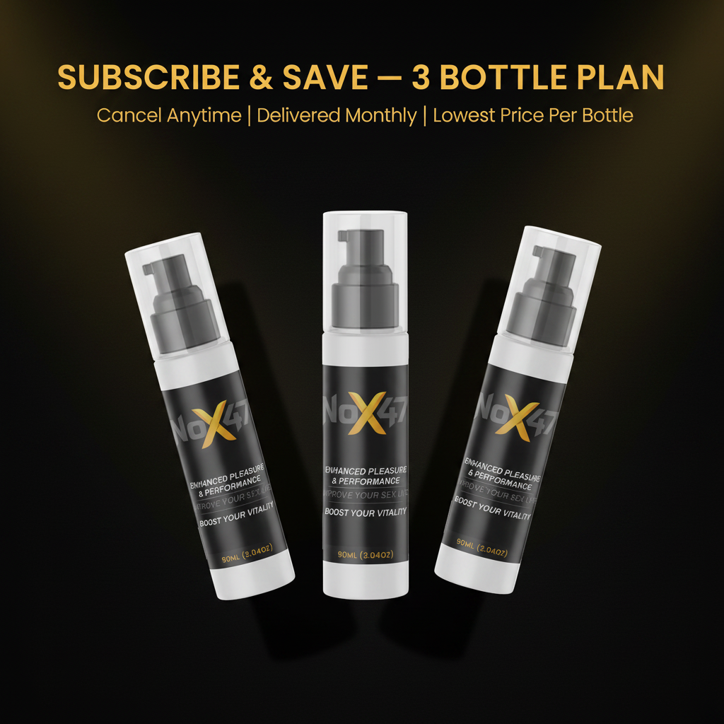 Nox 47 – 3 Bottles Subscription – Bold Announcement
