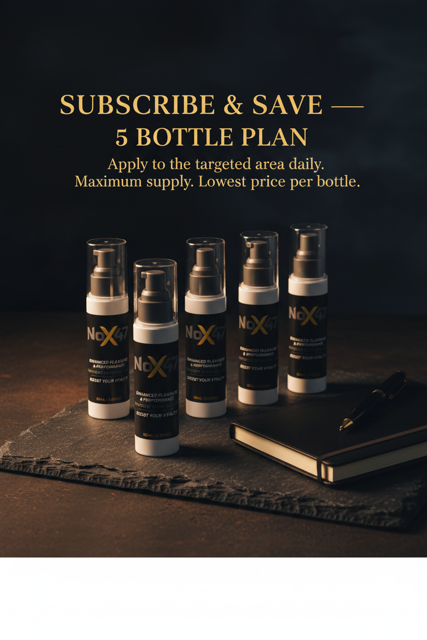 Nox 47 – 5 Bottles Subscription – Daily Ritual Lifestyle