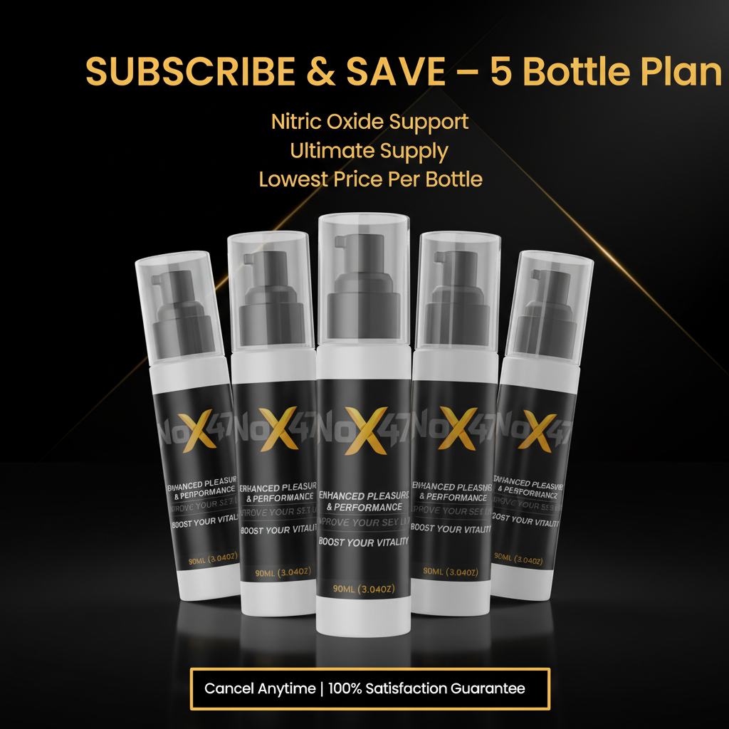 Nox 47 – 5 Bottles Subscription – Bold Announcement