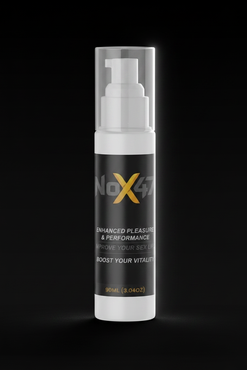 NoX47 single bottle professional product shot